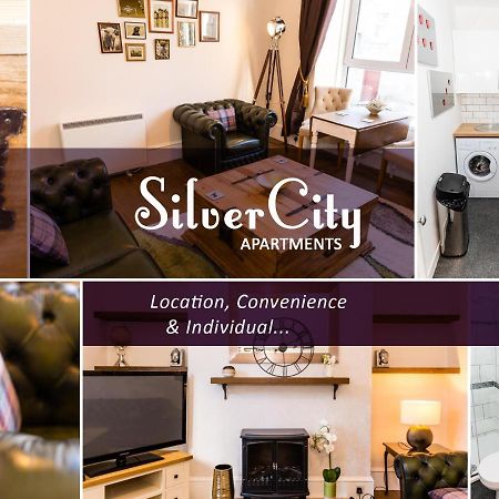 Stylish 2 Bedroom, City Centre Apartment Aberdeen Exterior foto