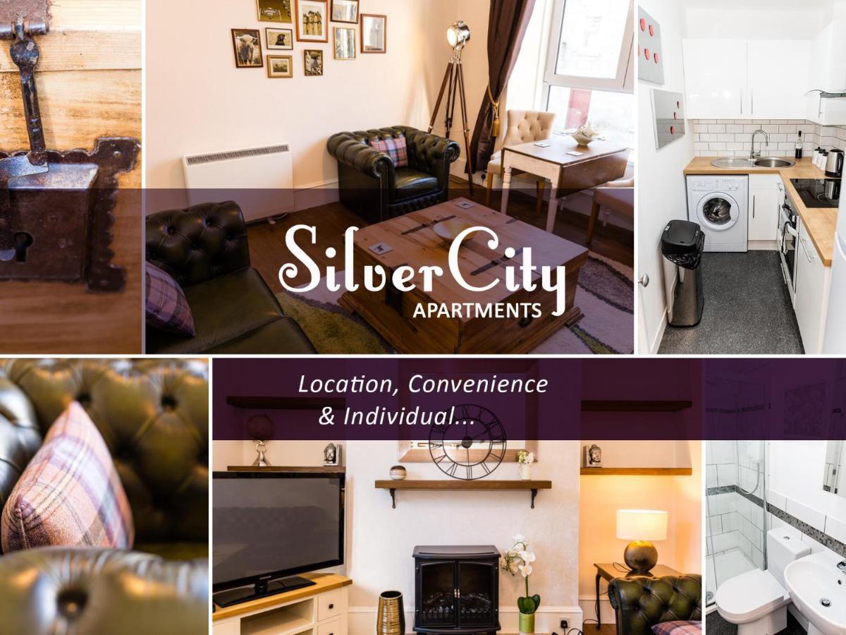 Stylish 2 Bedroom, City Centre Apartment Aberdeen Exterior foto